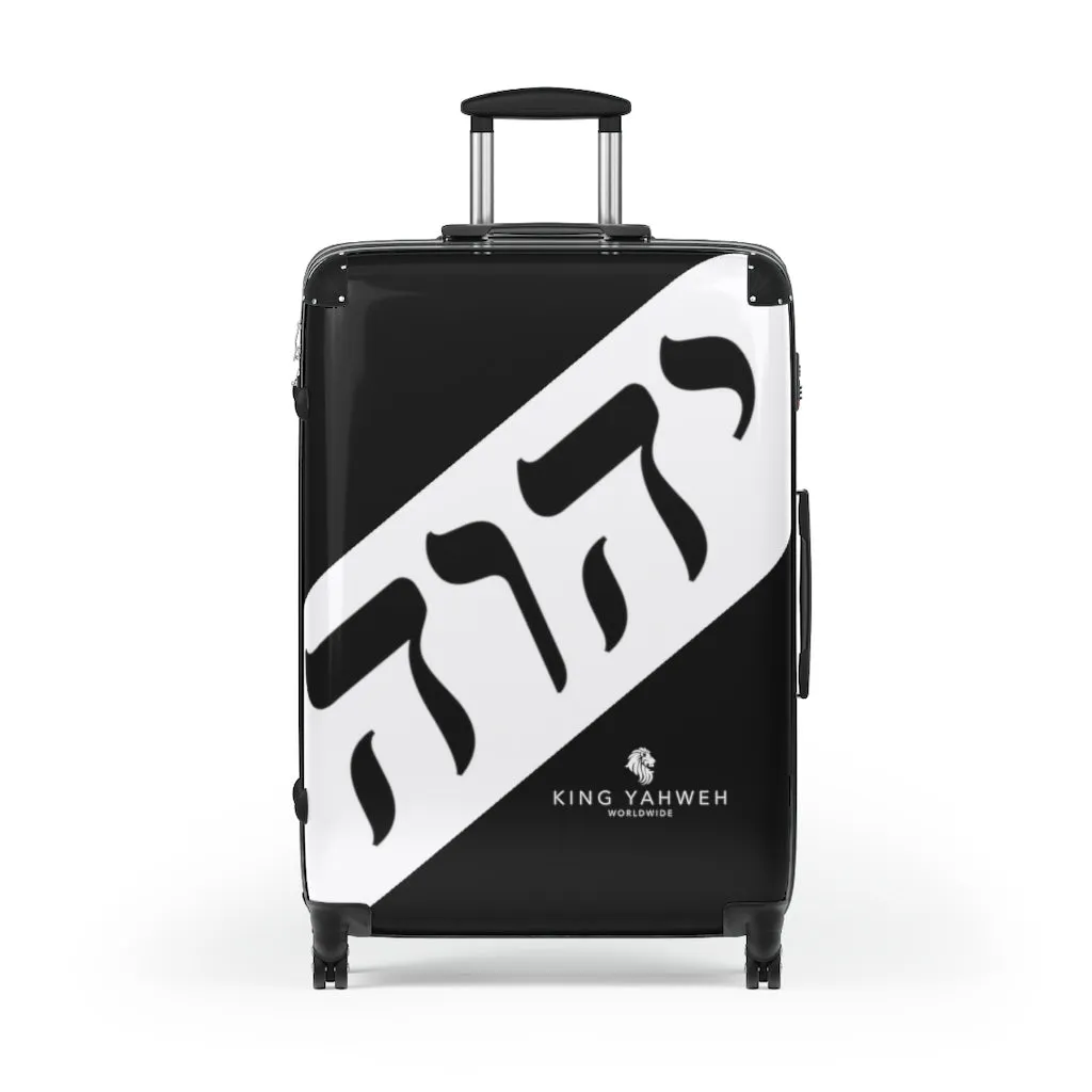 King YAHWEH Tetra - Carry-On Suitcase (Black)