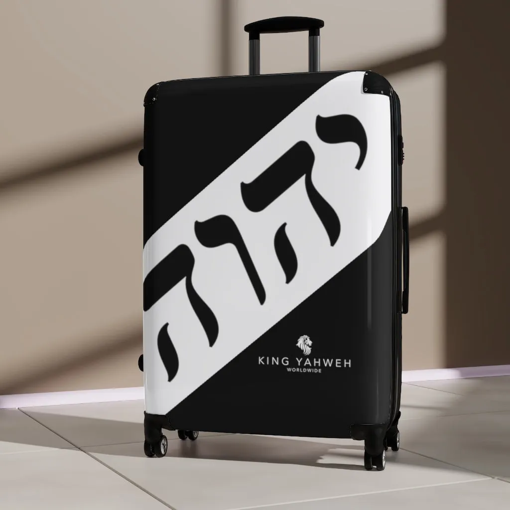King YAHWEH Tetra - Carry-On Suitcase (Black)