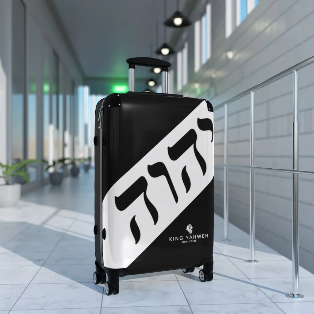 King YAHWEH Tetra - Carry-On Suitcase (Black)