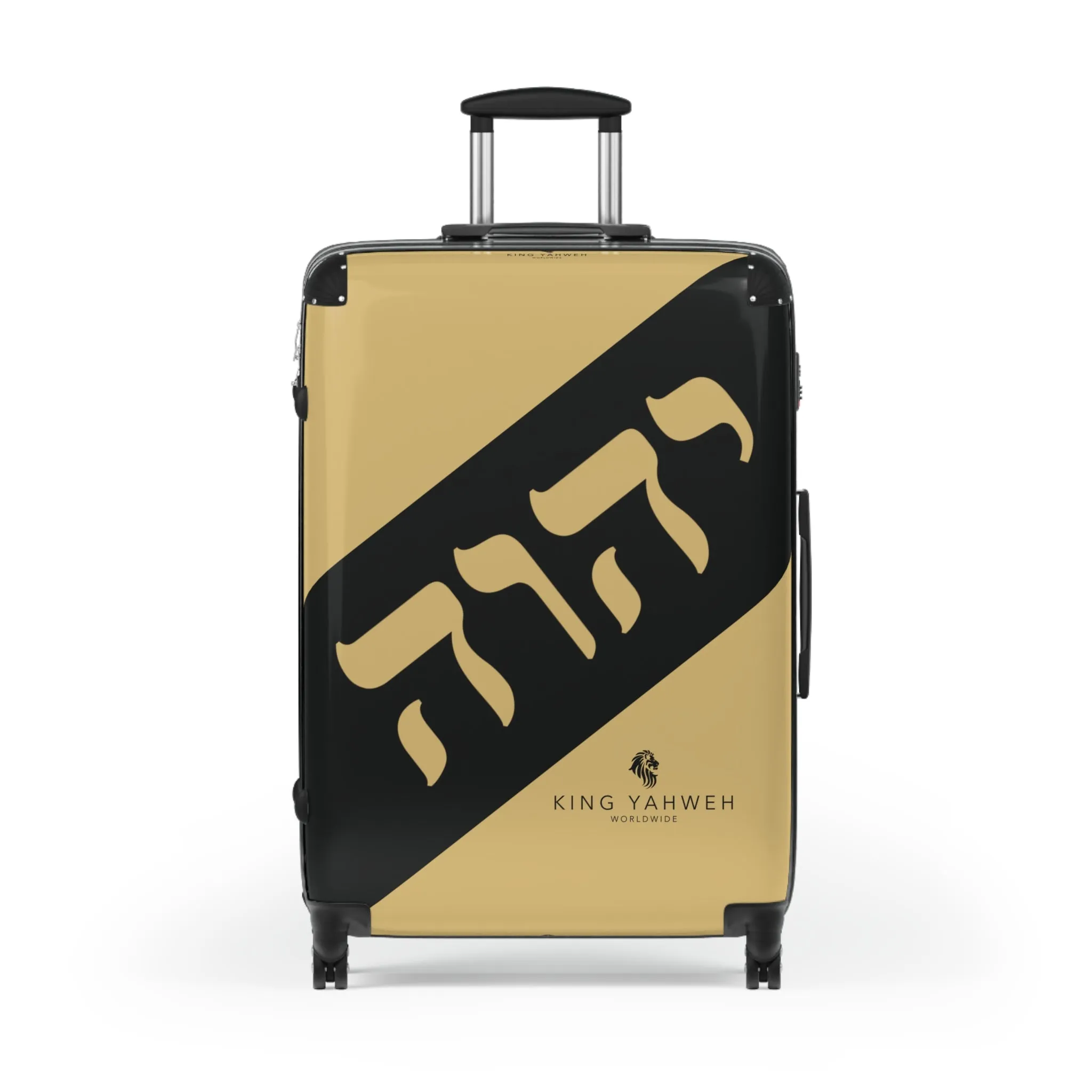 King YAHWEH Tetra Gold Suitcase
