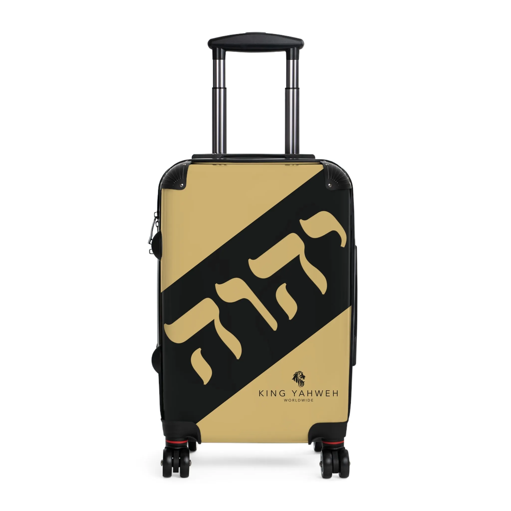 King YAHWEH Tetra Gold Suitcase