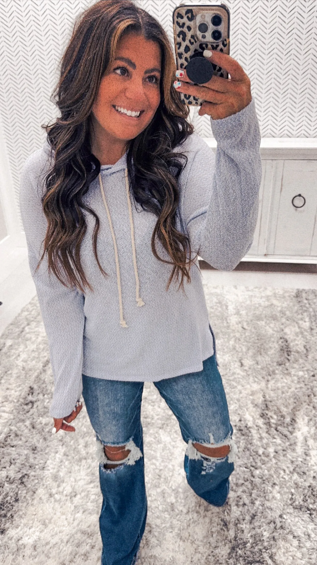 Lavender Lightweight Comfy Hoodie
