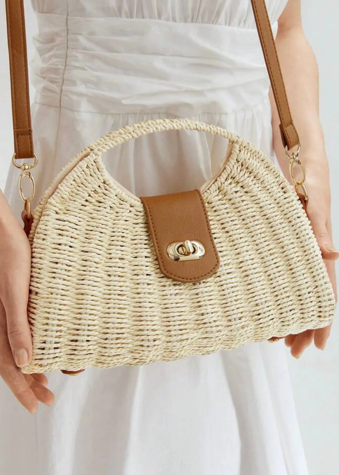 Leen Straw Bag