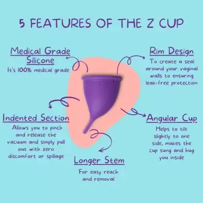 LEMME BE Small Reusable Menstrual Cup (Pack of 1)
