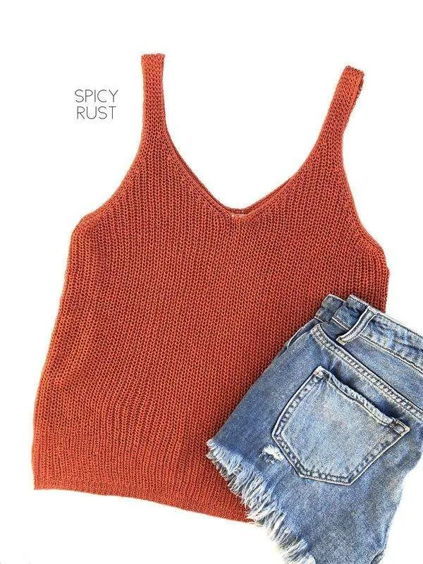 Lightweight Sweater Tank