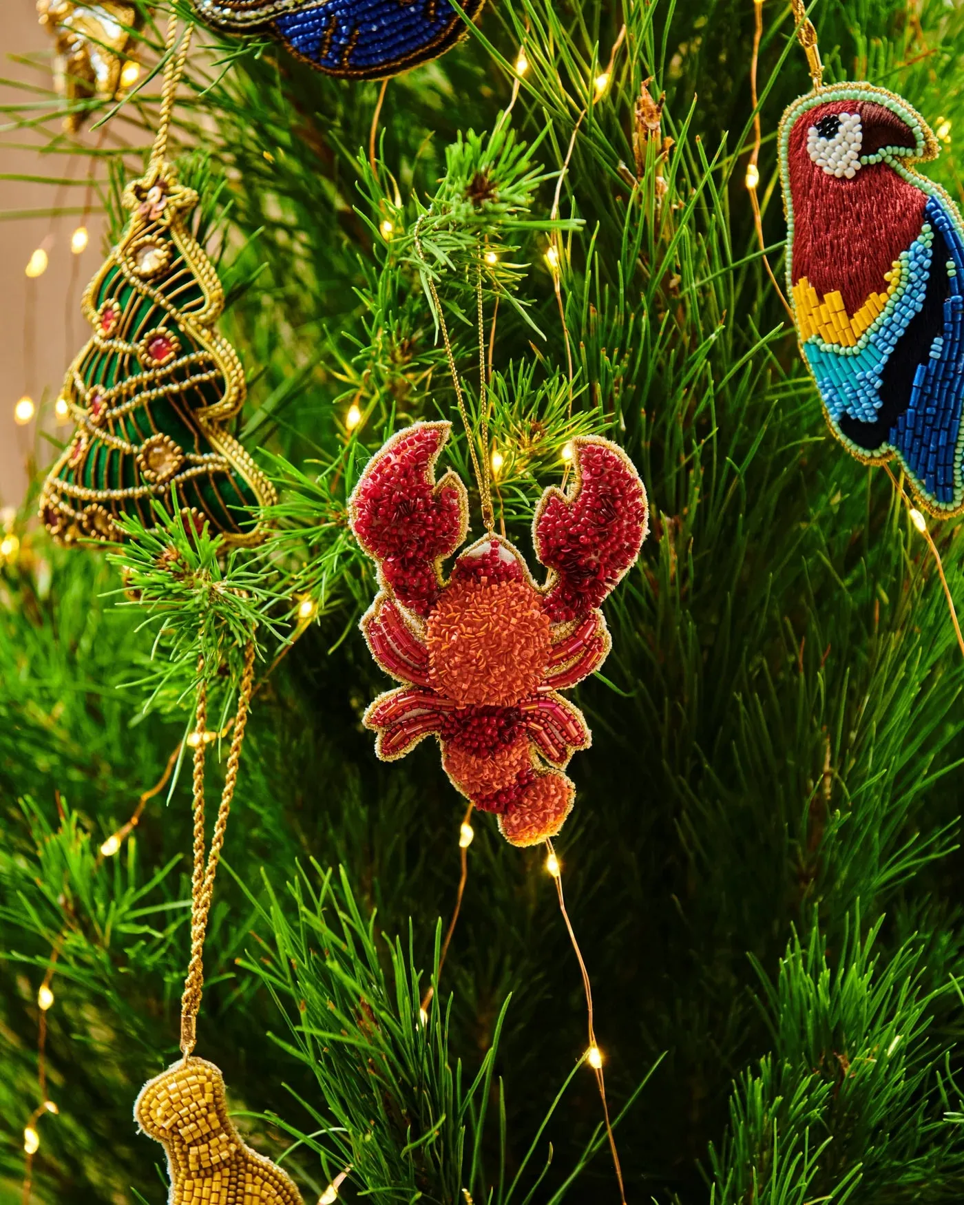 Lobster Christmas Decoration