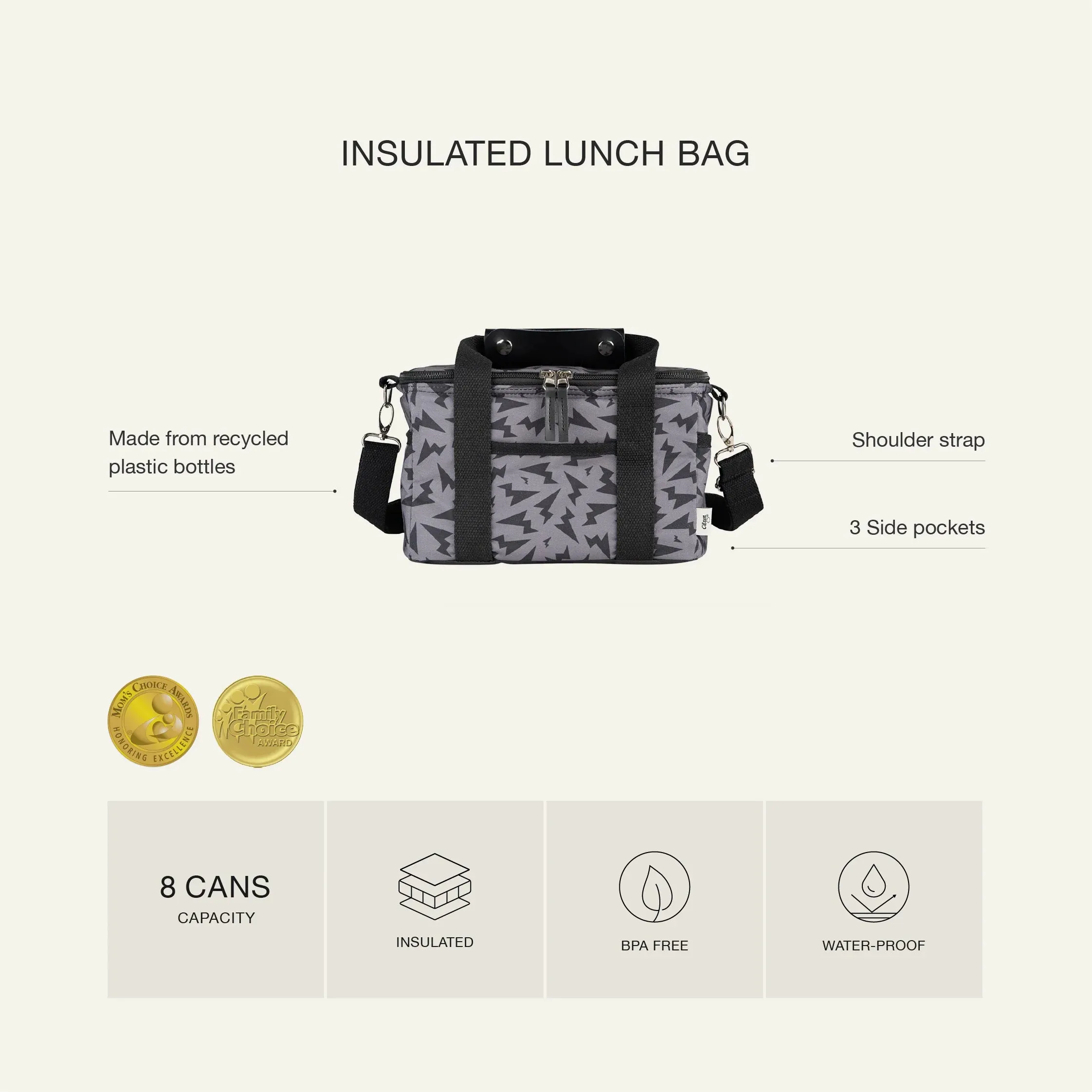 Lunch Bag Black Thunder