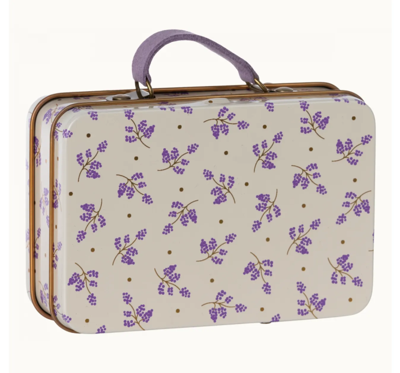 Maileg - Small suitcase, Lavender