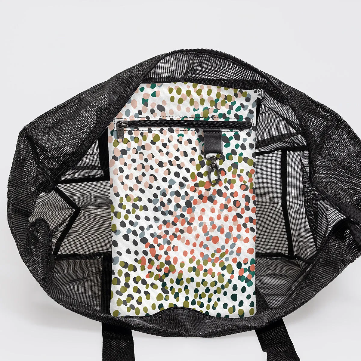 Meshie Jumbo Beach Bag BLACK