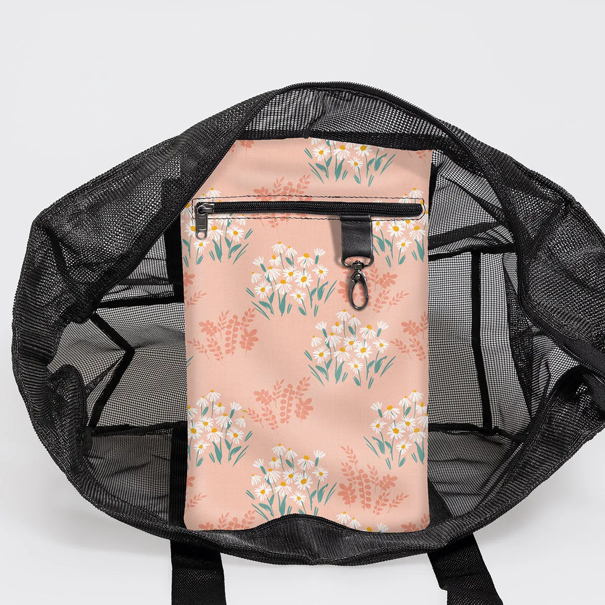 Meshie Jumbo Beach Bag BLACK