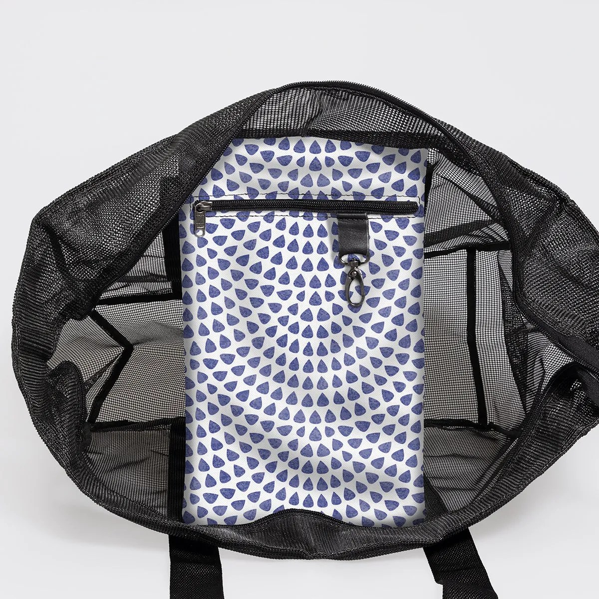 Meshie Jumbo Beach Bag BLACK