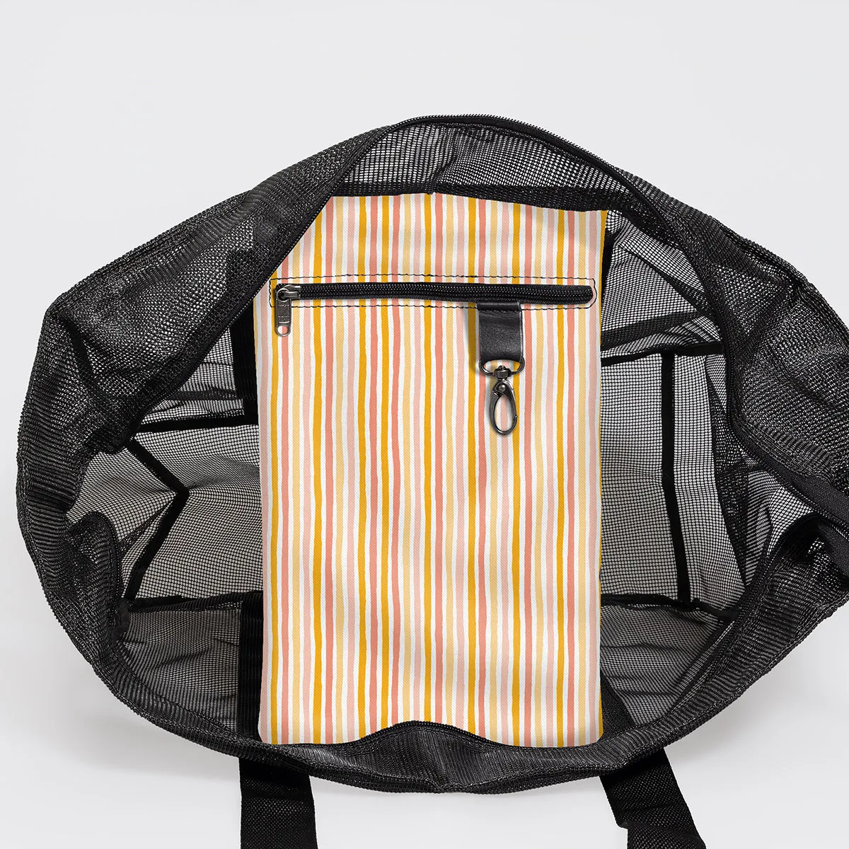 Meshie Jumbo Beach Bag BLACK