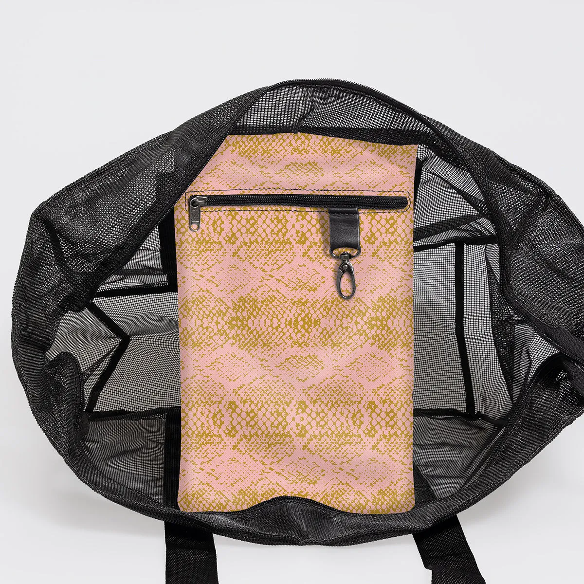 Meshie Jumbo Beach Bag BLACK