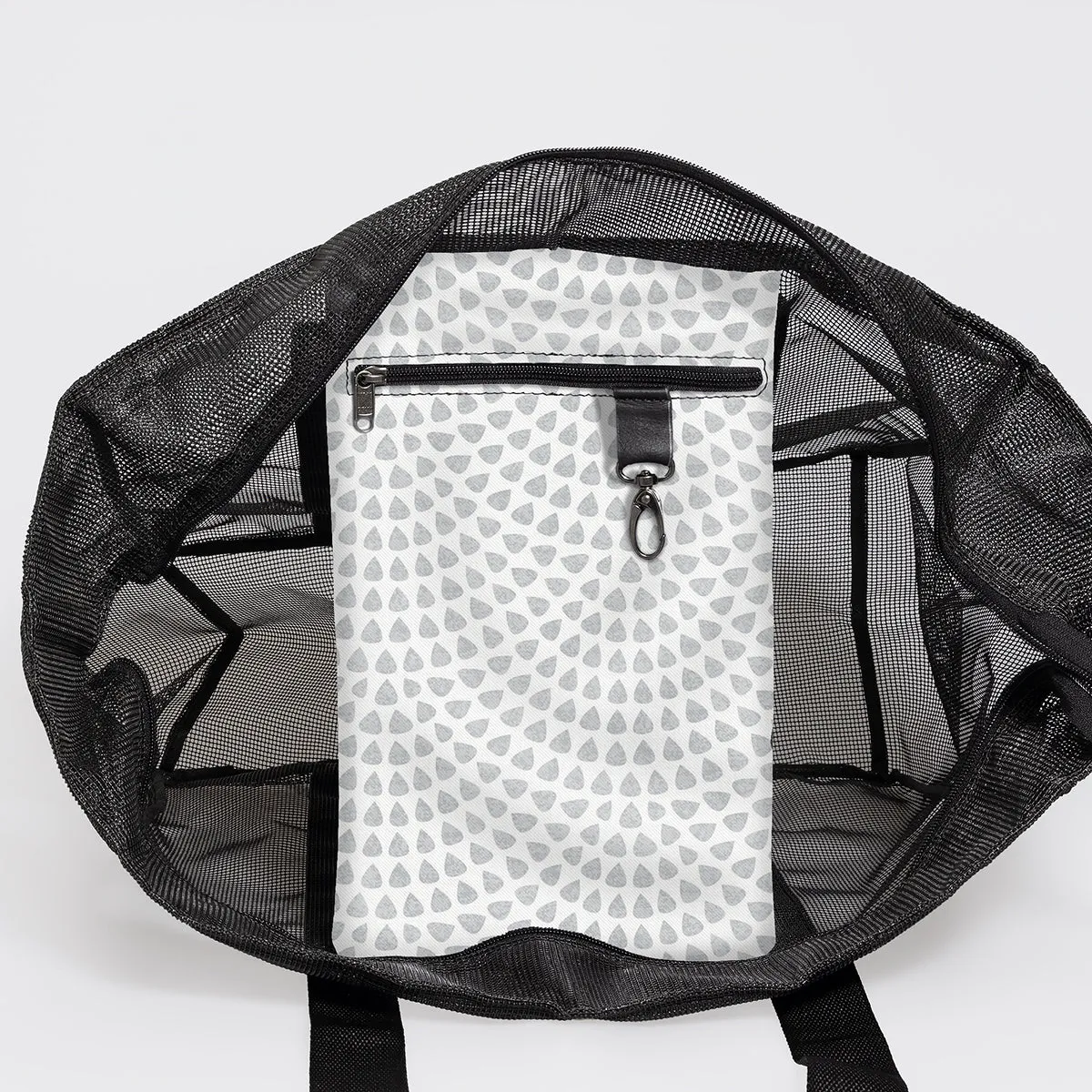 Meshie Jumbo Beach Bag BLACK