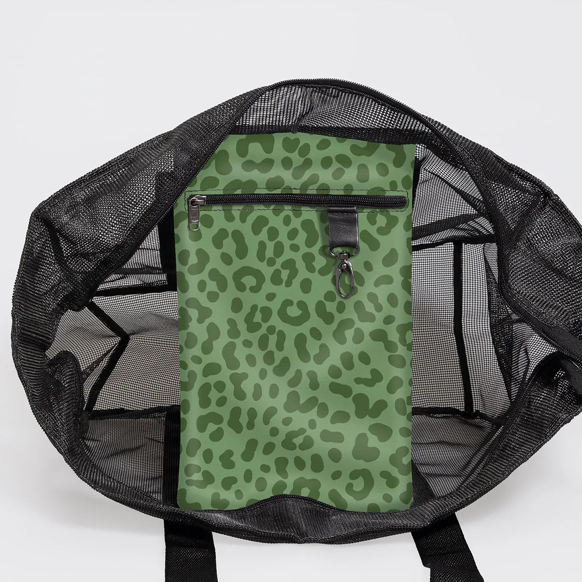 Meshie Jumbo Beach Bag BLACK