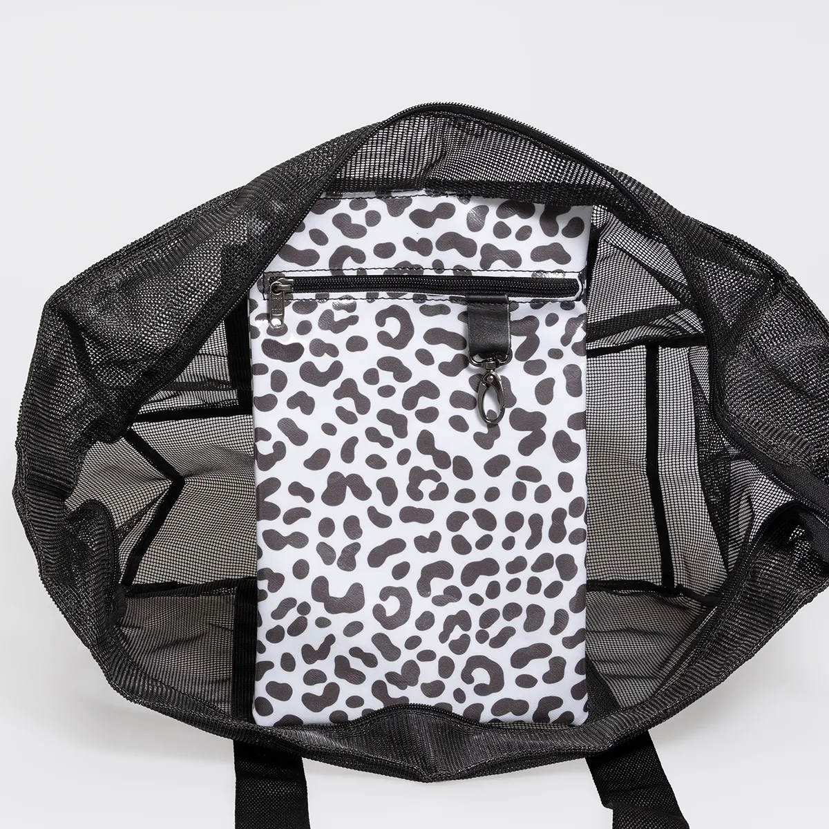 Meshie Jumbo Beach Bag BLACK