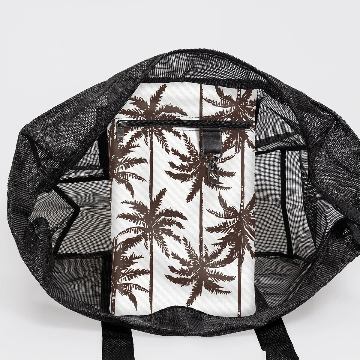 Meshie Jumbo Beach Bag BLACK