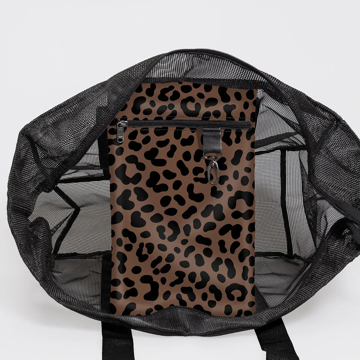 Meshie Jumbo Beach Bag BLACK