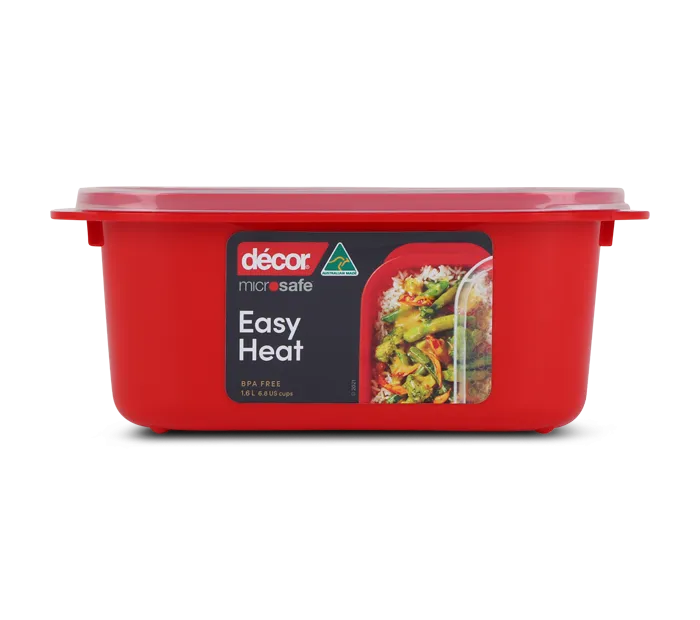 Microwavable Container, Oblong, 1.6L