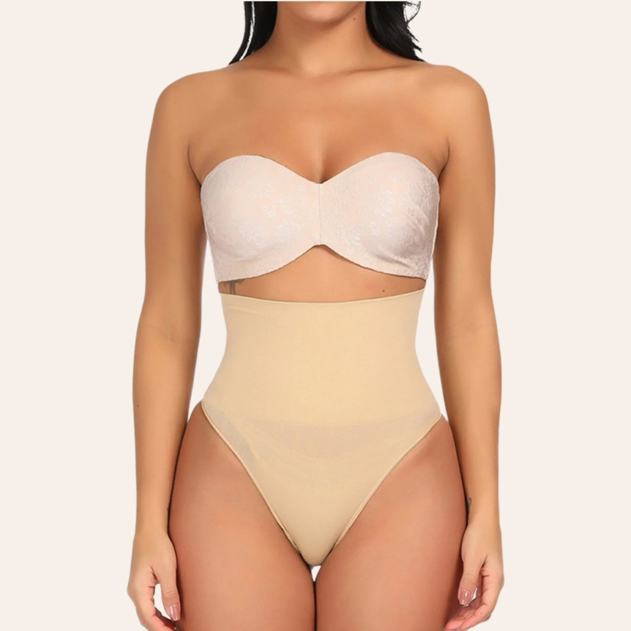Mid Waist Shaper Thong