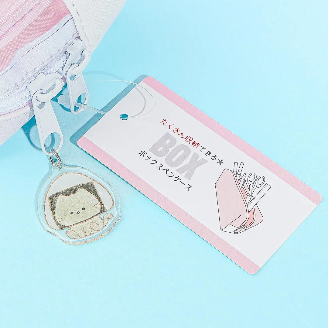 Mogunyan Cat Onigiri Pencil Case