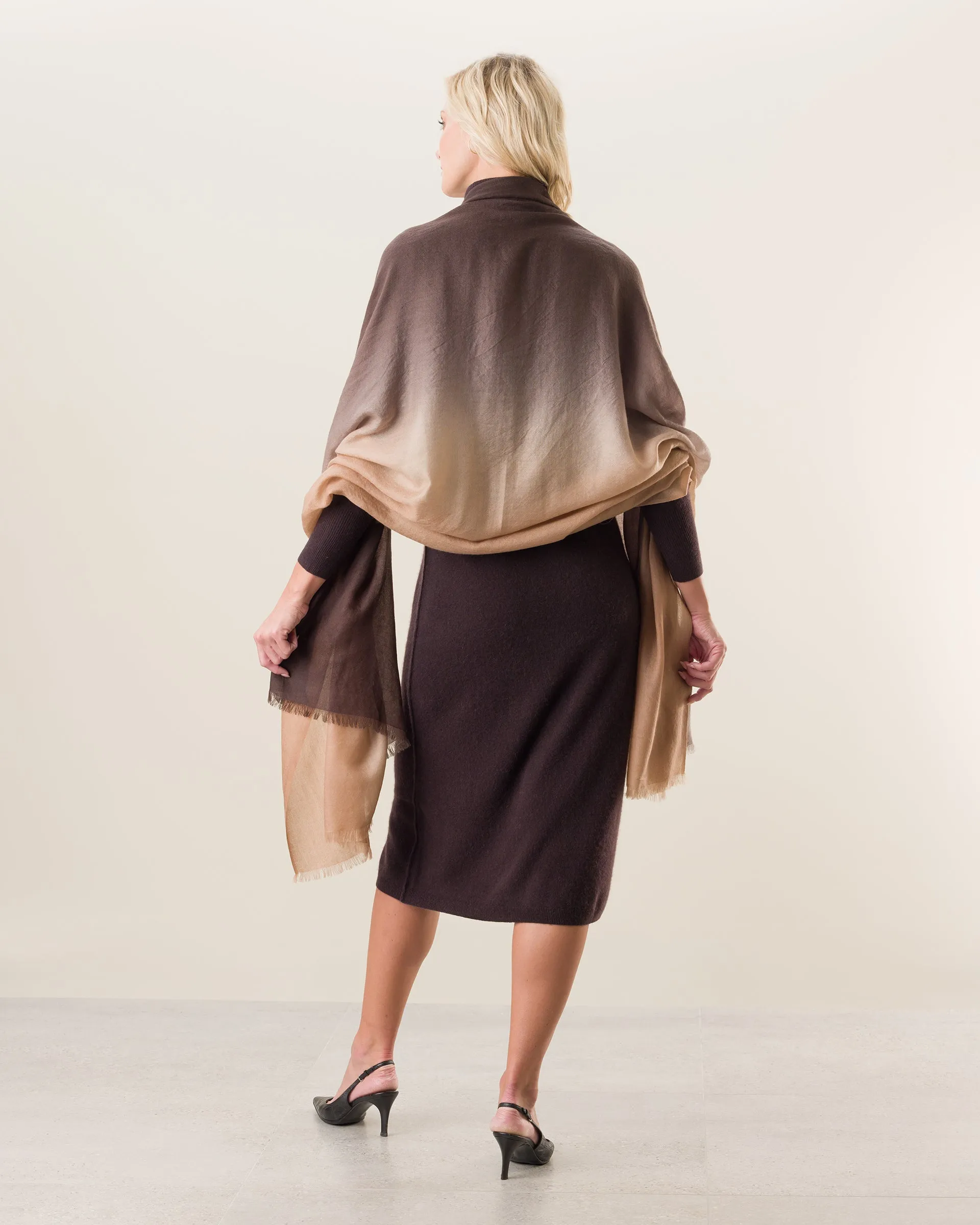 Monaco Lightweight Cashmere Wrap