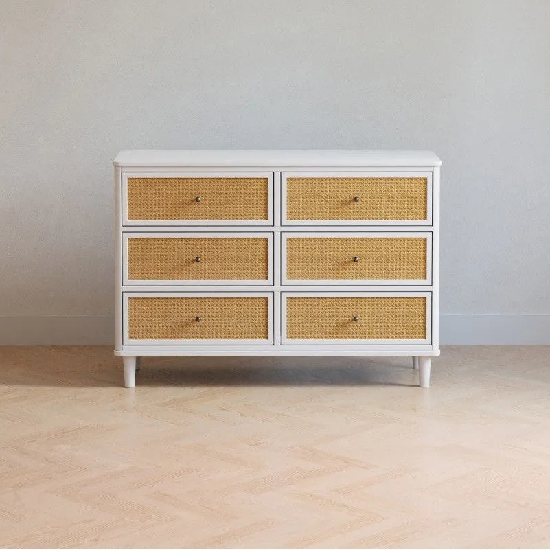 Namesake Marin with Cane 6-Drawer Dresser