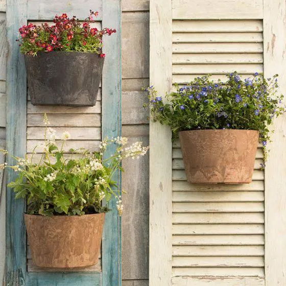 Napa Wall Planter - Black - 9.5-inches