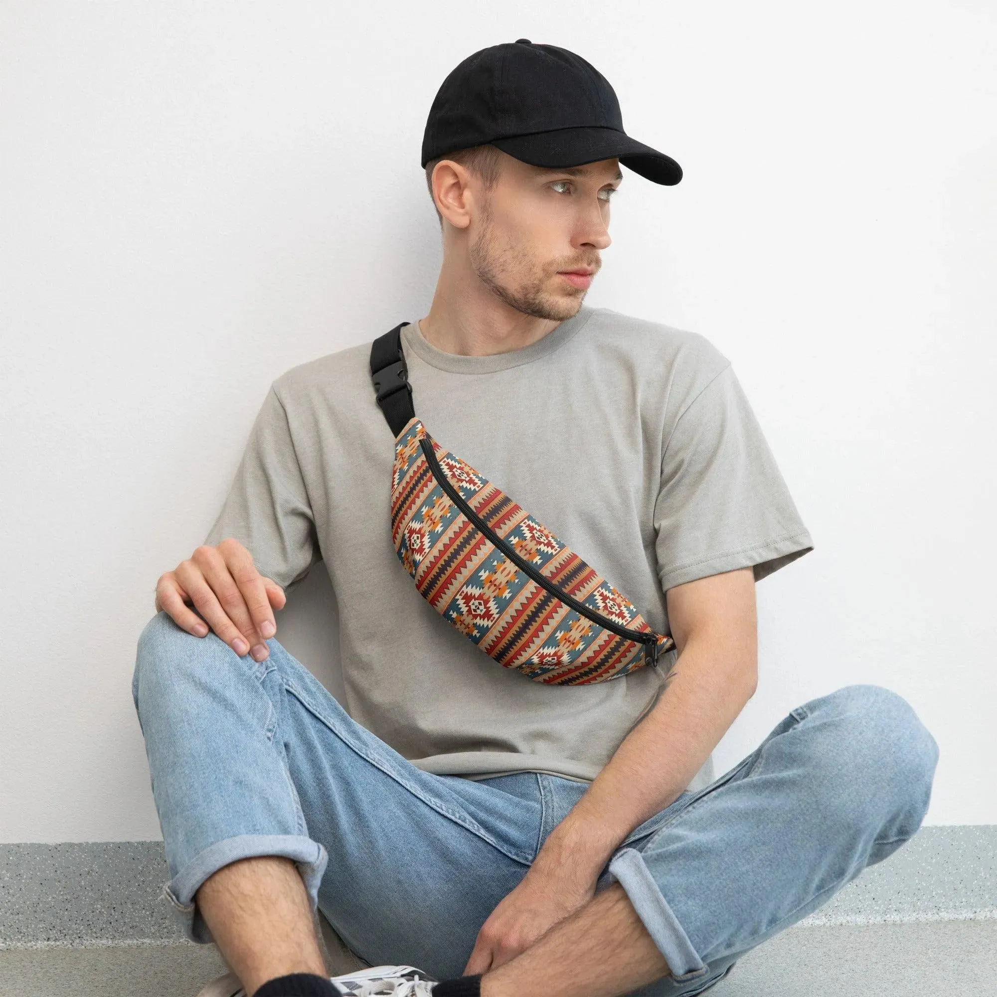 Native American Sunset Fanny Pack
