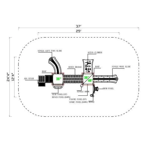 PD-20750 | Commercial Playground Equipment