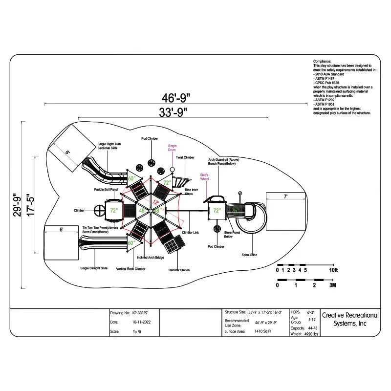 PD-33197 | Commercial Playground Equipment