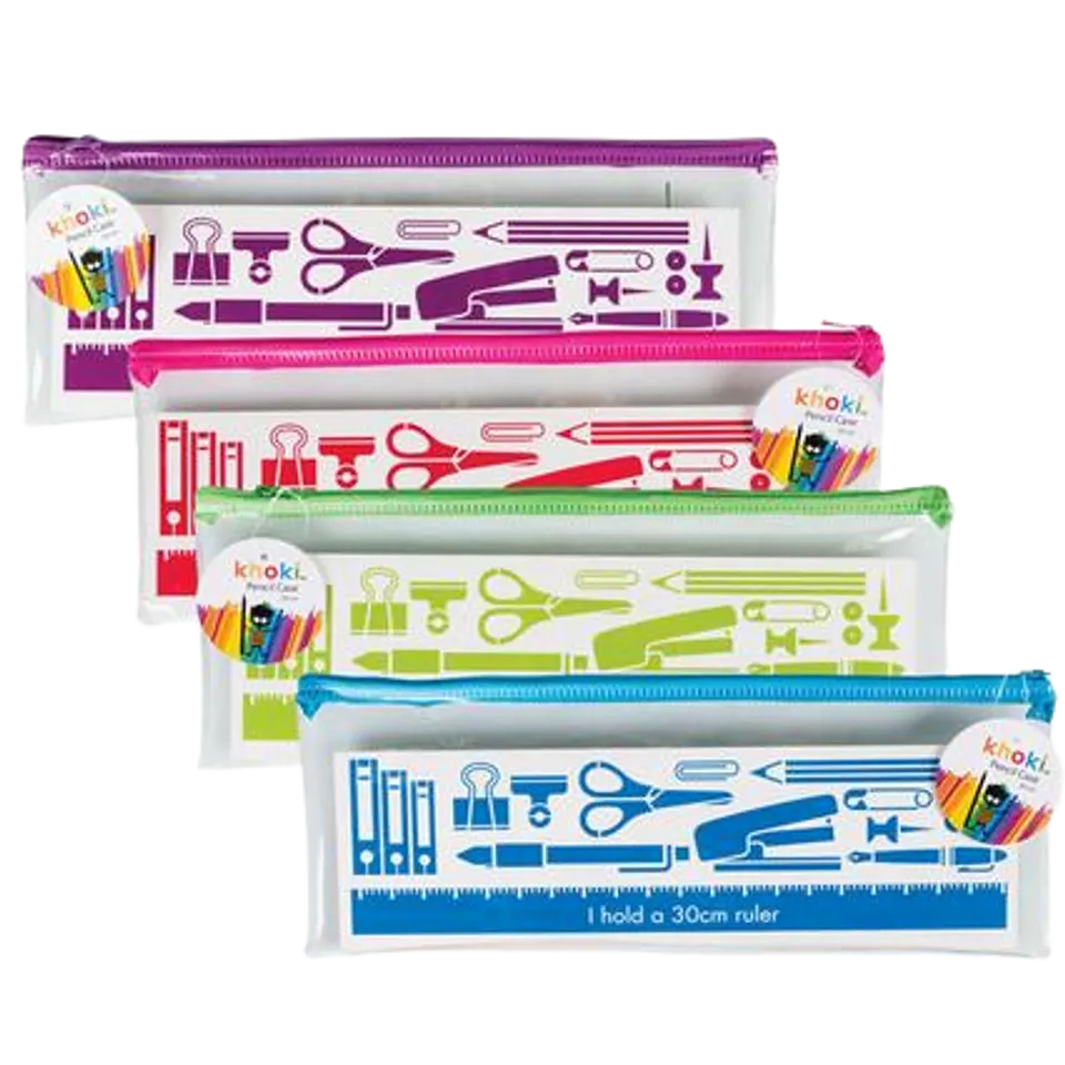 Pencil Case Clear 30cm