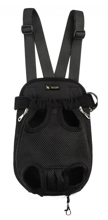 Pet Carrier Dog Front Chest Backpack Five Holes Backpack