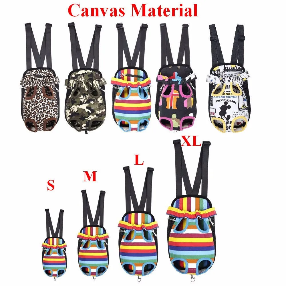 Pet Carrier Dog Front Chest Backpack Five Holes Backpack