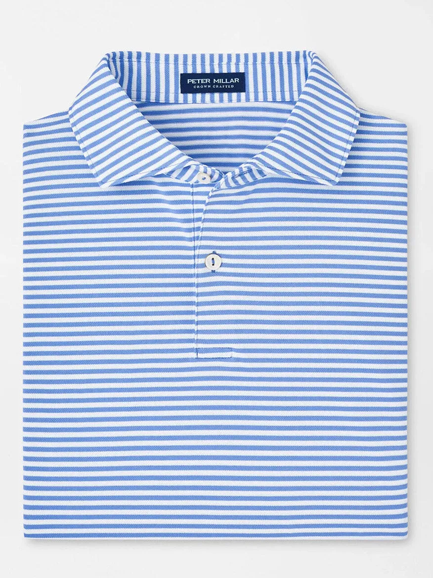 Peter Millar Tempo Performance Mesh Polo in Elixir
