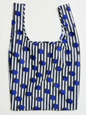 Polka Stripe Reusable Bag