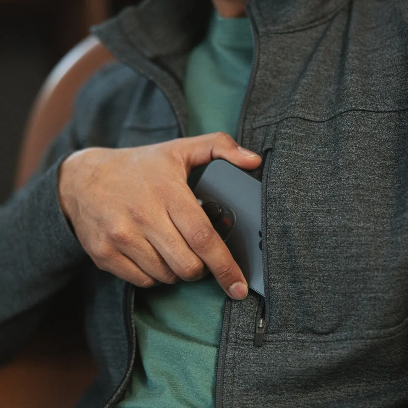 Ponte Full-Zip Jacket