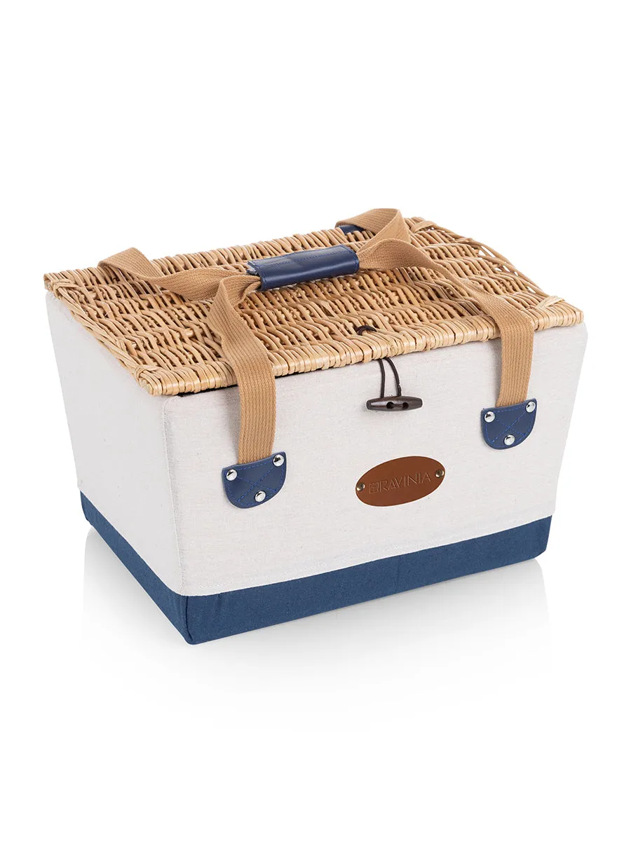 Ravinia Boardwalk Picnic Basket for 2