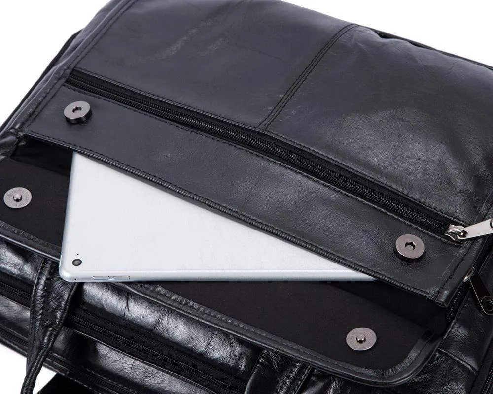 Rossie Viren  Leather  Mens Briefcase