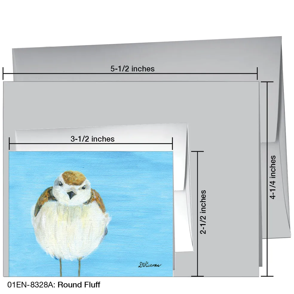 Round Fluff, Greeting Card (8328A)