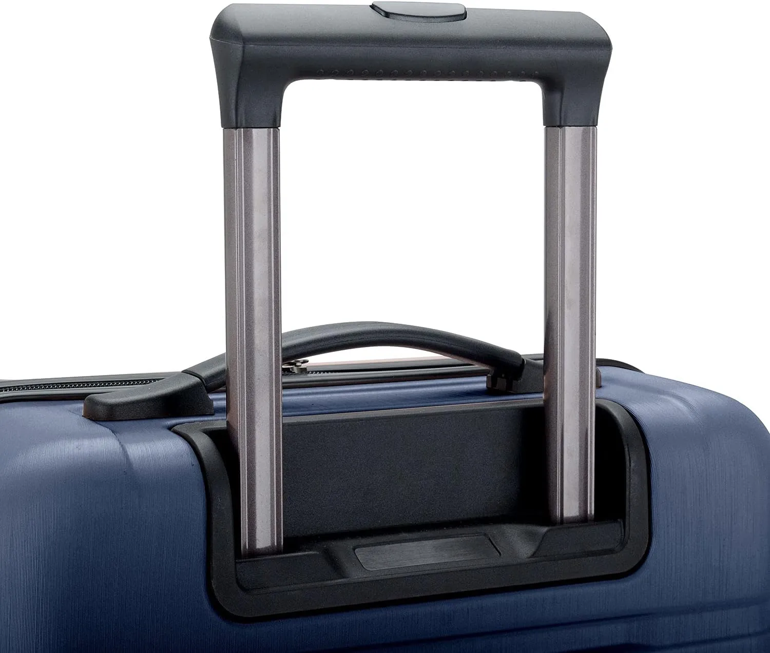 Rugged 30 Inch Hardside Top Handle Black Spinner Luggage Suitcase