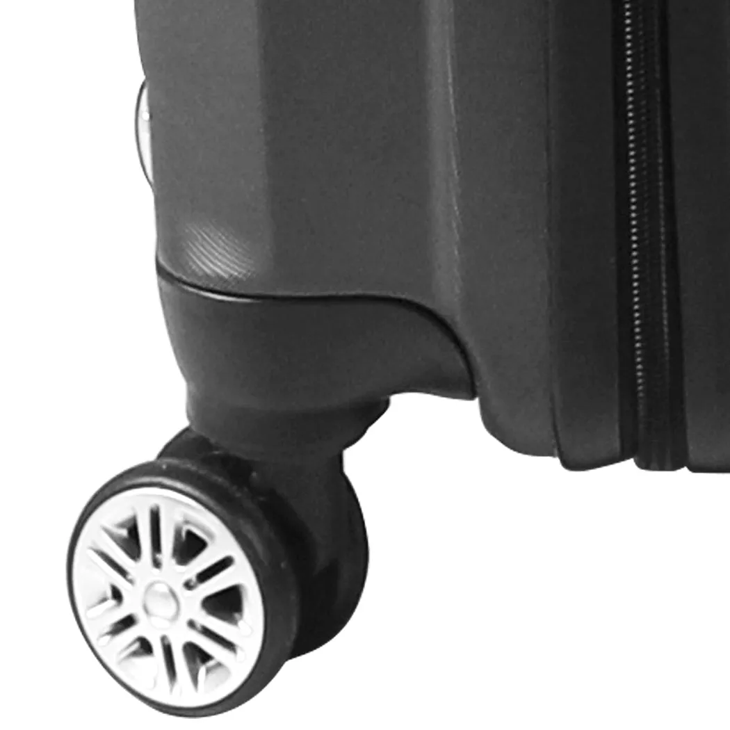 Set of 2 20"Travel Luggage Set - Dark Grey