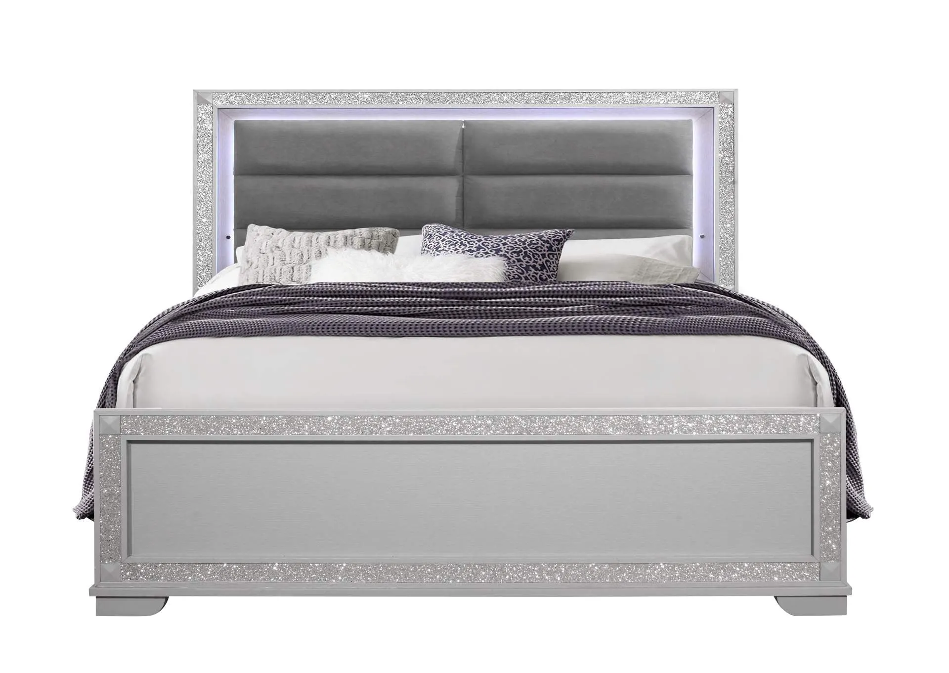 Silver Chalice Queen Bed