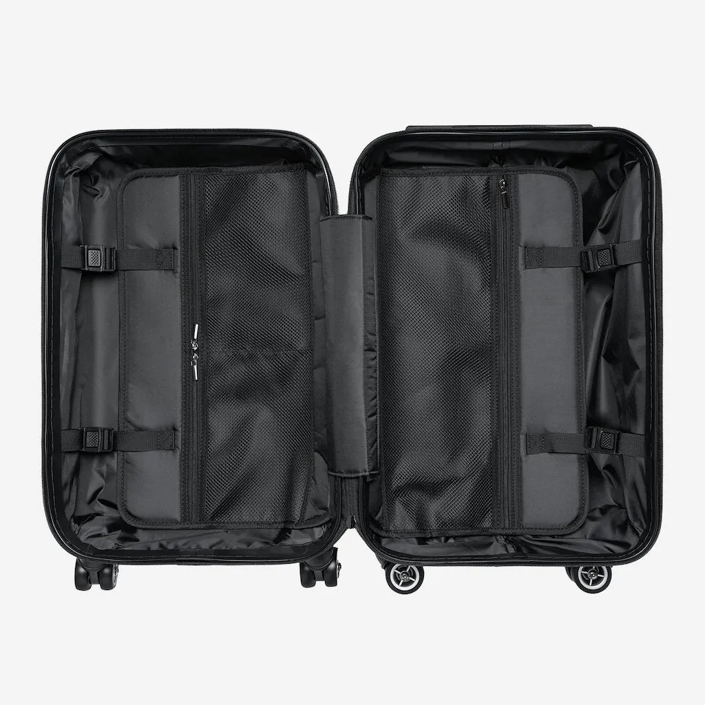 Silver Chrysalis I Suitcase