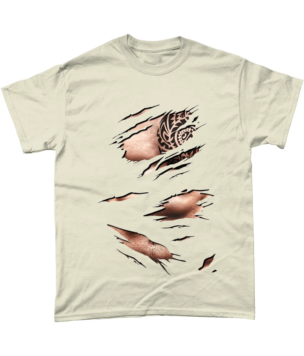 Six Pack Torn T-Shirt