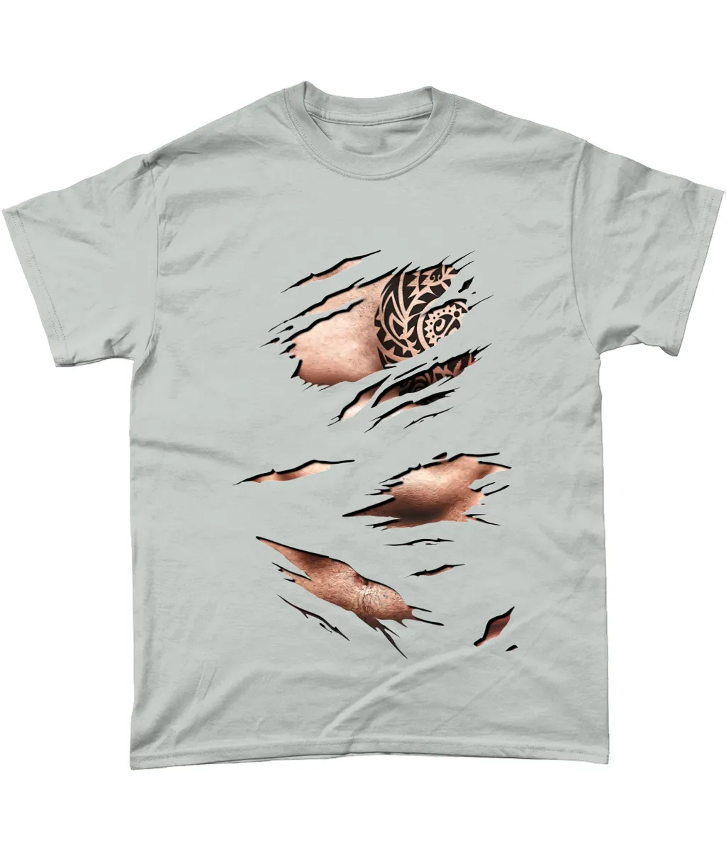 Six Pack Torn T-Shirt