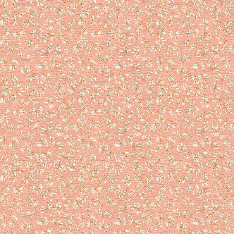 Small Leaf Toss - Peach