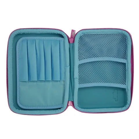 Smily Bling Pencil Case Light Blue Light Blue-Sk11001059