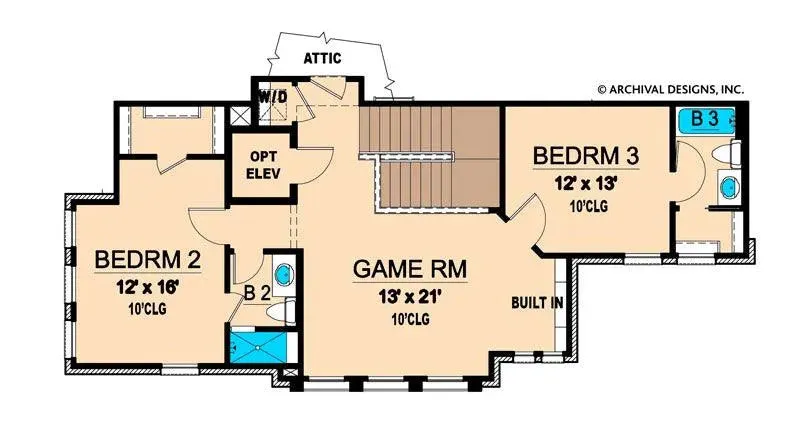 Spacious 3,771 Sq Ft 3-Bedroom Home with Elevator and Game Room