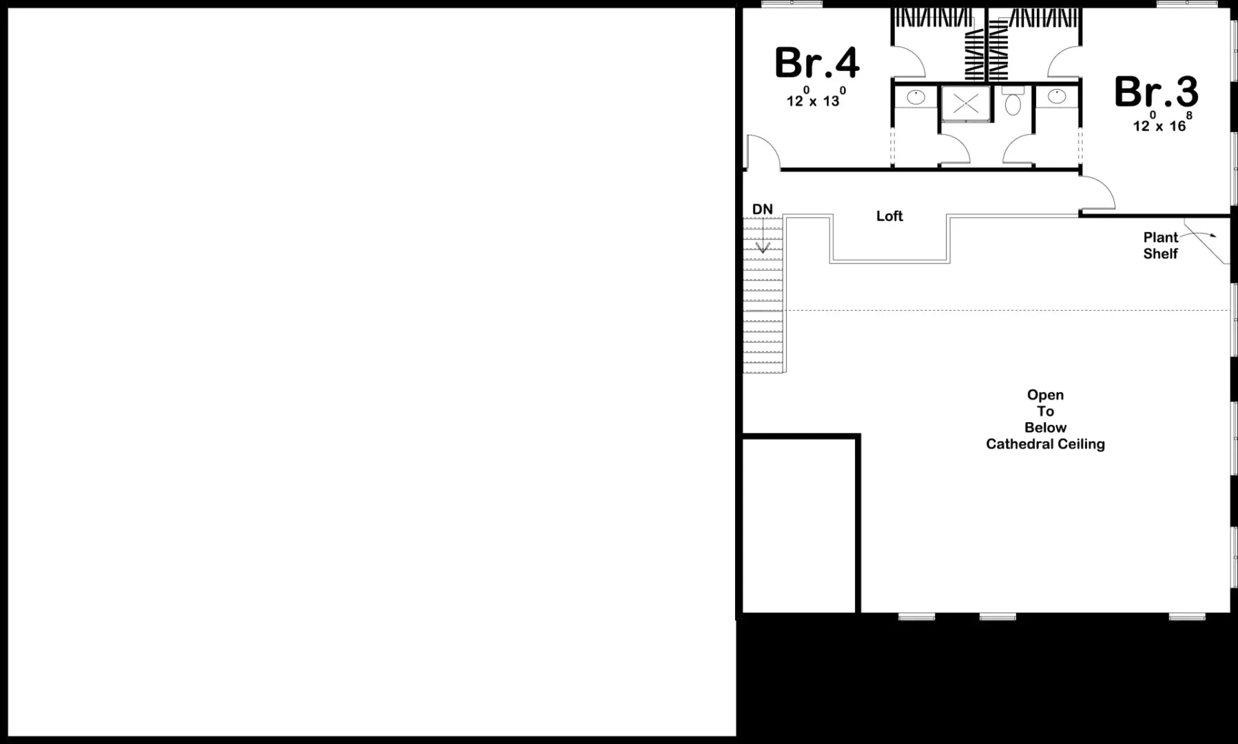 Spacious 4-Bay Garage Plan with 2,776 sq ft Living Space